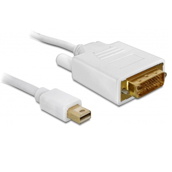 Delock 82918 Displayport mini apa > DVI 24pin apa 2 m kábel