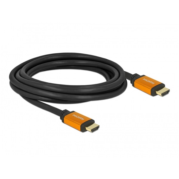 Delock 86987 3m nagy sebességű HDMI 48Gbps 8K 60Hz kábel