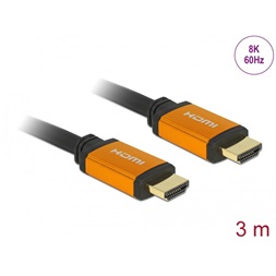 Delock 86987 3m nagy sebességű HDMI 48Gbps 8K 60Hz kábel