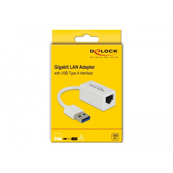 Delock 65905 SuperSpeed USB-A 3.1 Gen 1 > Gigabit LAN adapter