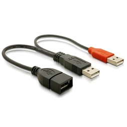 Delock 65306 USB adat- és hálózati kábel