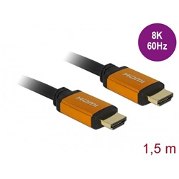 Delock 85728 Ultra nagy sebességű 48Gbps 8K 60Hz 1,5m HDMI kábel