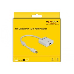 Delock 62612 miniDP 1.2 - HDMI 4K aktív adapter