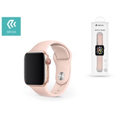 Devia ST324840 Devia 40mm iWatch rózsaszín óraszíj