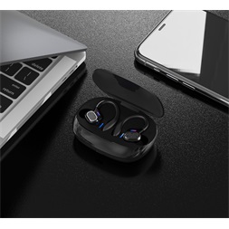 Devia ST358944 TWS-M2 fekete True Wireless Bluetooth fülhallgató