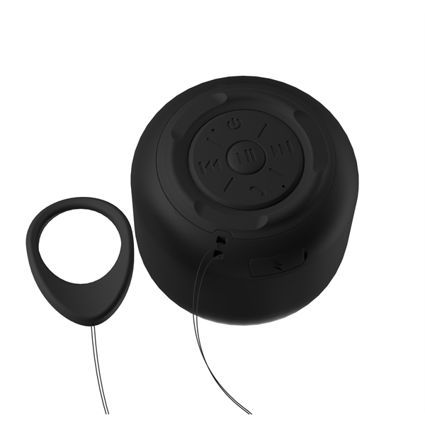 Devia ST364198 fekete vízálló bluetooth hangszóró