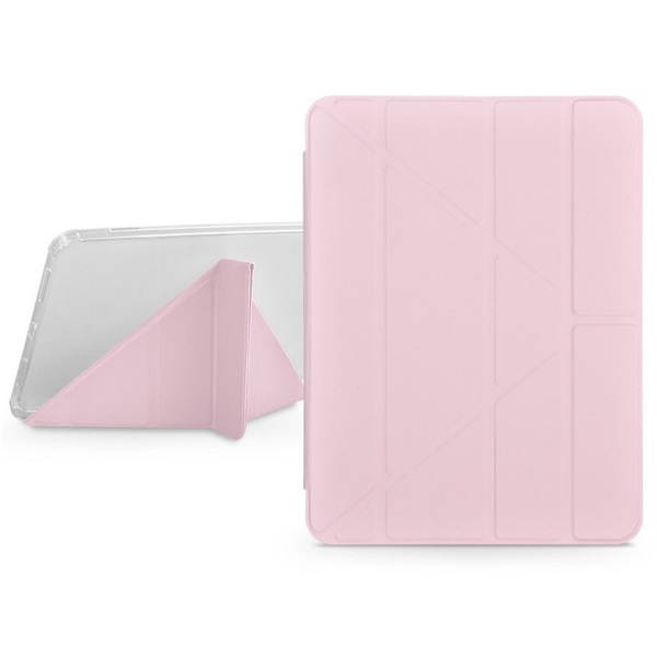 Devia ST378836 iPad 10,2"(2019/2021) pencil tartóval pink védőtok