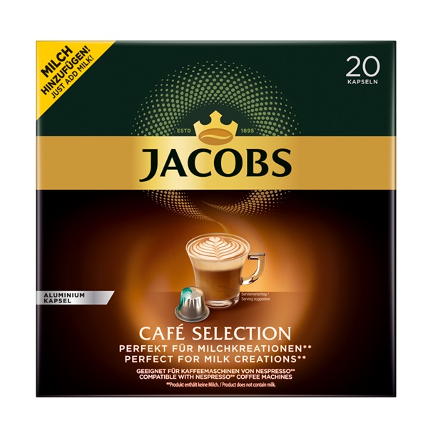 Douwe Egberts Jacobs Café Selection 20db kávékapszula