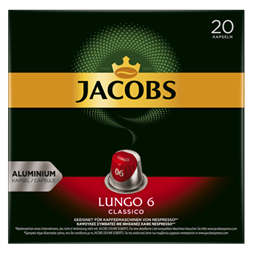 Douwe Egberts Jacobs Lungo Classico Nespresso kompatibilis 20 db kávékapszula