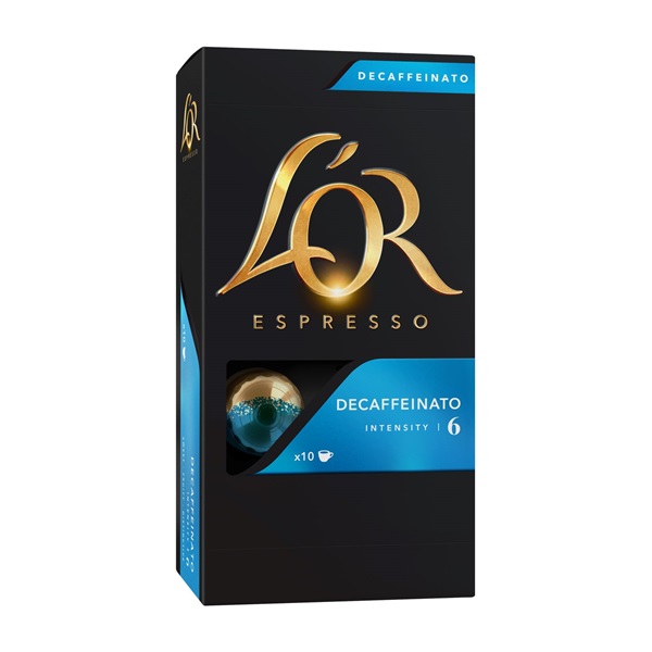 Douwe Egberts L`OR Decaffeinato Nespresso kompatibilis 10 db kávékapszula