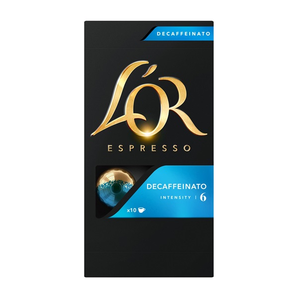 Douwe Egberts L`OR Decaffeinato Nespresso kompatibilis 10 db kávékapszula