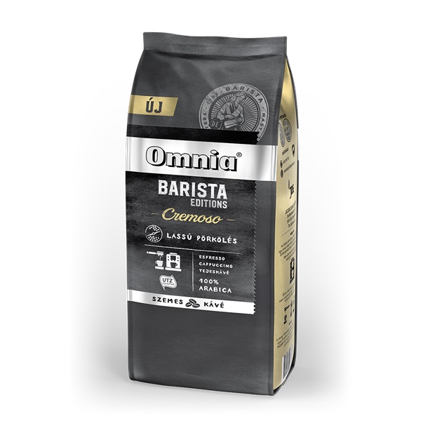 Douwe Egberts Omnia Barista Editions Cremoso 900 g szemes kávé