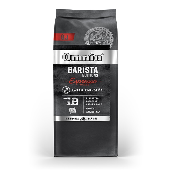 Douwe Egberts Omnia Barista Editions Espresso Mezzo 900 g szemes kávé