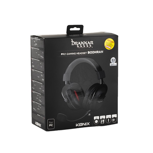 Drakkar Bodhran Prime 7.1 gamer headset