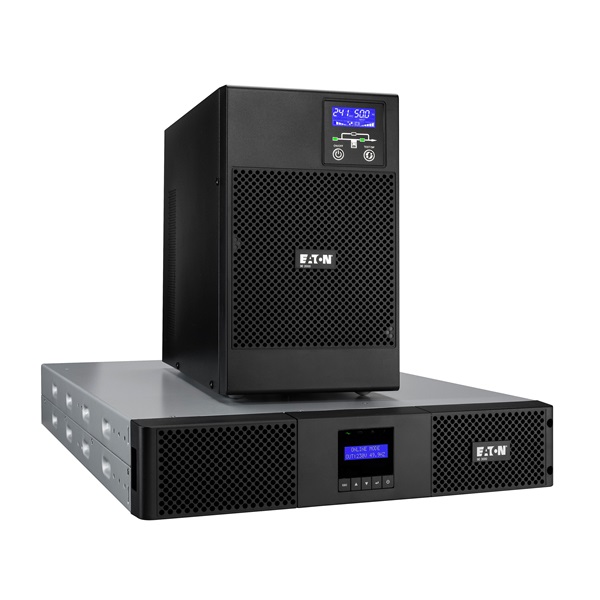 EATON 9E 3000IR 3000VA 2700W fekete 2U rack szünetmentes tápegység