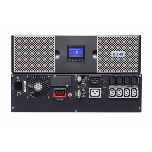 EATON 9PX 2200i RT3U 2200W fekete torony/rack 3U szünetmentes tápegység