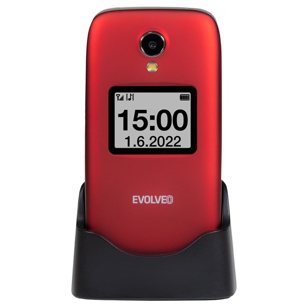 EVOLVEO EASYPHONE EP771-FS 2,8" piros mobiltelefon