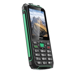 EVOLVEO Strongphone W4 2,8" DualSIM fekete/zöld mobiltelefon