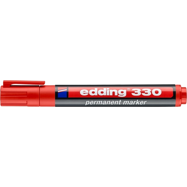 Edding 330 1-5mm Permanent piros marker