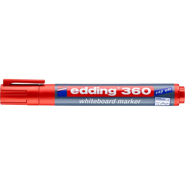 Edding 360 1,5-3mm piros táblamarker