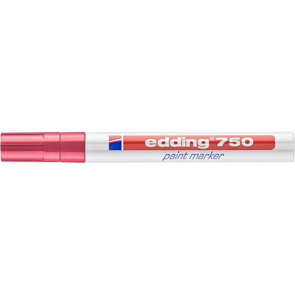 Edding 750 2-4mm piros lakkmarker