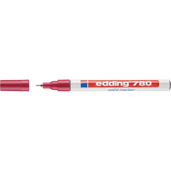 Edding 780 0,8mm piros lakkmarker