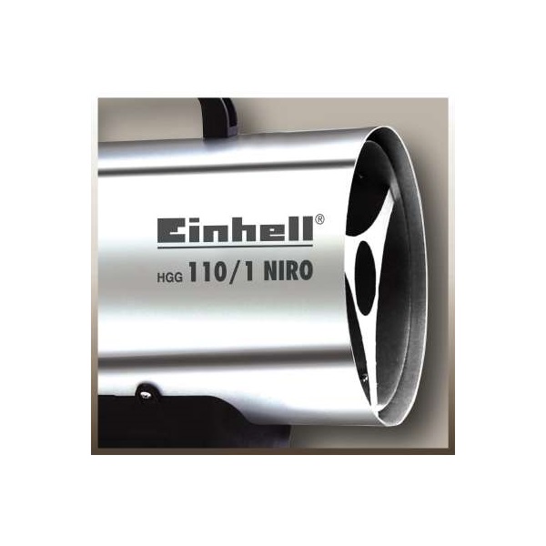 Einhell 2330111 HGG 110/1 Niro gázos hőlégfúvó