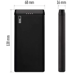 Emos B0524B ALPHAQ 10 10000 mAh fekete powerbank