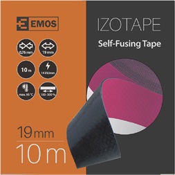 Emos F51912 19mm/10m fekete vulkanizáló szalag