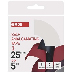 Emos F52502 25mm/5m fekete vulkanizáló szalag