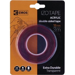 Emos F6080 18mm/3m akril kétoldalú ragasztószalag