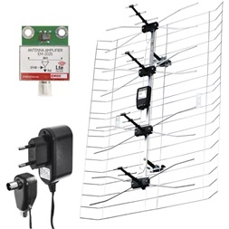 Emos J0665 EM-025 VHF/UHF kültéri antenna