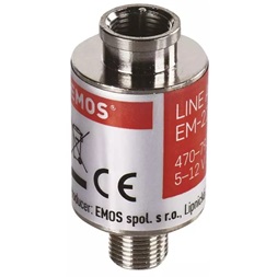 Emos J5709 DVB-T/T2 20dB antenna előerősítő