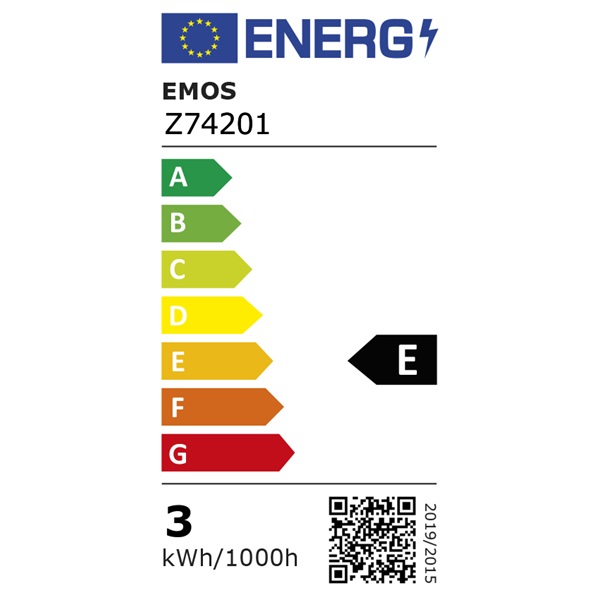 Emos Z74201 filament CANDLE 25W 250lumen E14 LED gyertya izzó