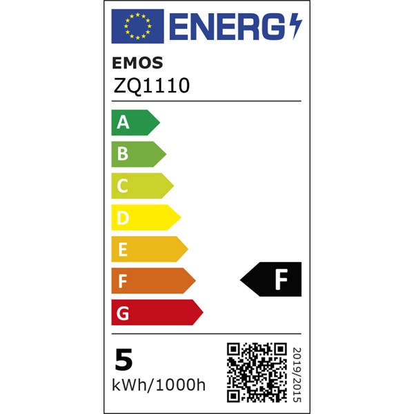 Emos ZQ1110 CLASSIC 4W E27 330 lumen meleg fehér LED kisgömb izzó