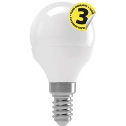 Emos ZQ1210 CLASSIC 4W E14 330 lumen meleg fehér LED kisgömb izzó