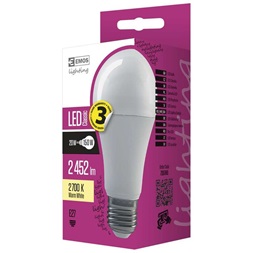 Emos ZQ5180 CLASSIC A67 20W E27 2452 lumen meleg fehér LED izzó