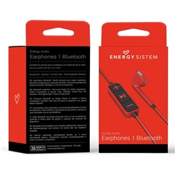 Energy Sistem EN 428410 Earphones 1 Bluetooth piros fülhallgató