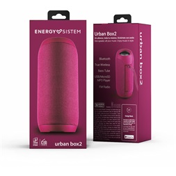 Energy Sistem EN 449347 Urban Box 2 Magenta Bluetooth hangszóró