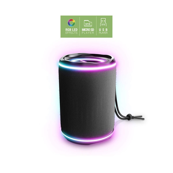 Energy Sistem EN 454938 Urban Box Black Supernova fekete Bluetooth hangszóró