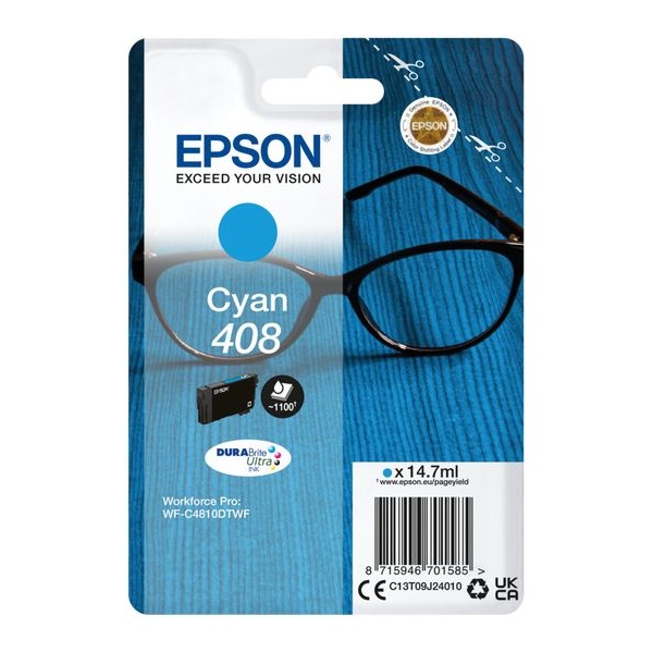 Epson C13T09J24010 T09J2 cyan tintapatron