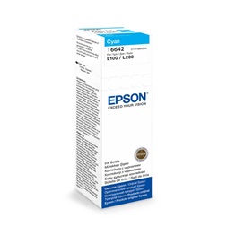 Epson C13T66424A T6642 70ml EcoTank kompatibilis cián tintapalack