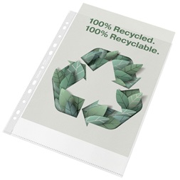 Esselte Recycled A4 narancsos 100db lefűzhető genotherm