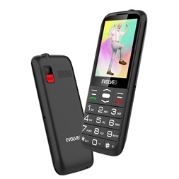 Evolveo Easyphone XO EP630 2,8" fekete mobiltelefon