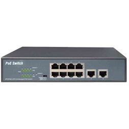 FUTURA PoE-8P/2 Uplink + 8 Poe portos switch