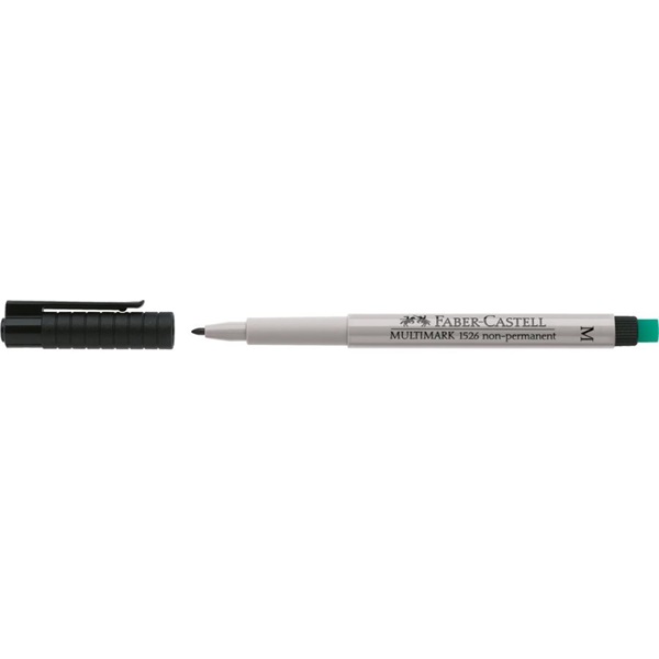 Faber-Castell 152699 non-permanent M fekete rostirón