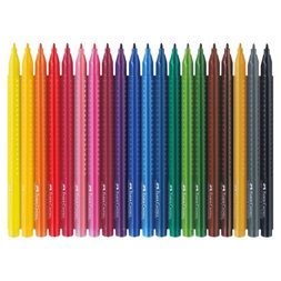 Faber-Castell Grip 155320 20db-os vegyes színű filctoll készlet