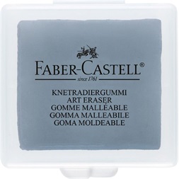 Faber-Castell műanyag dobozos szürke gyurmaradír