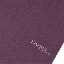 Fabriano Ecoqua A4 70lapos lila sima spirálfüzet