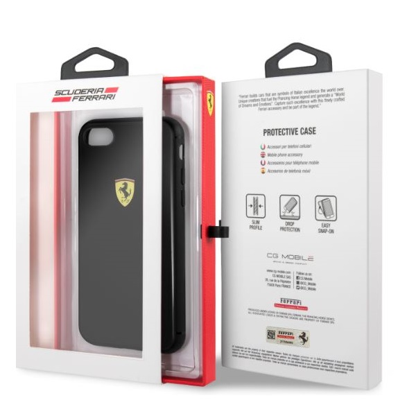 Ferrari iPhone 8 fekete akril hátlap